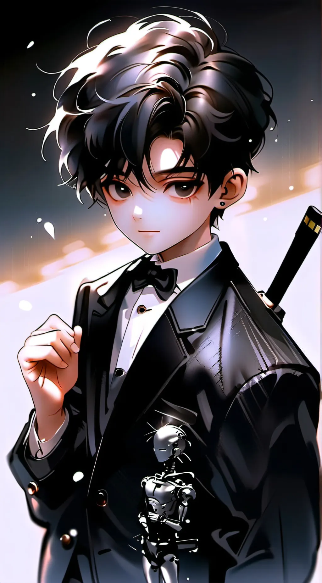 ai character: miky background