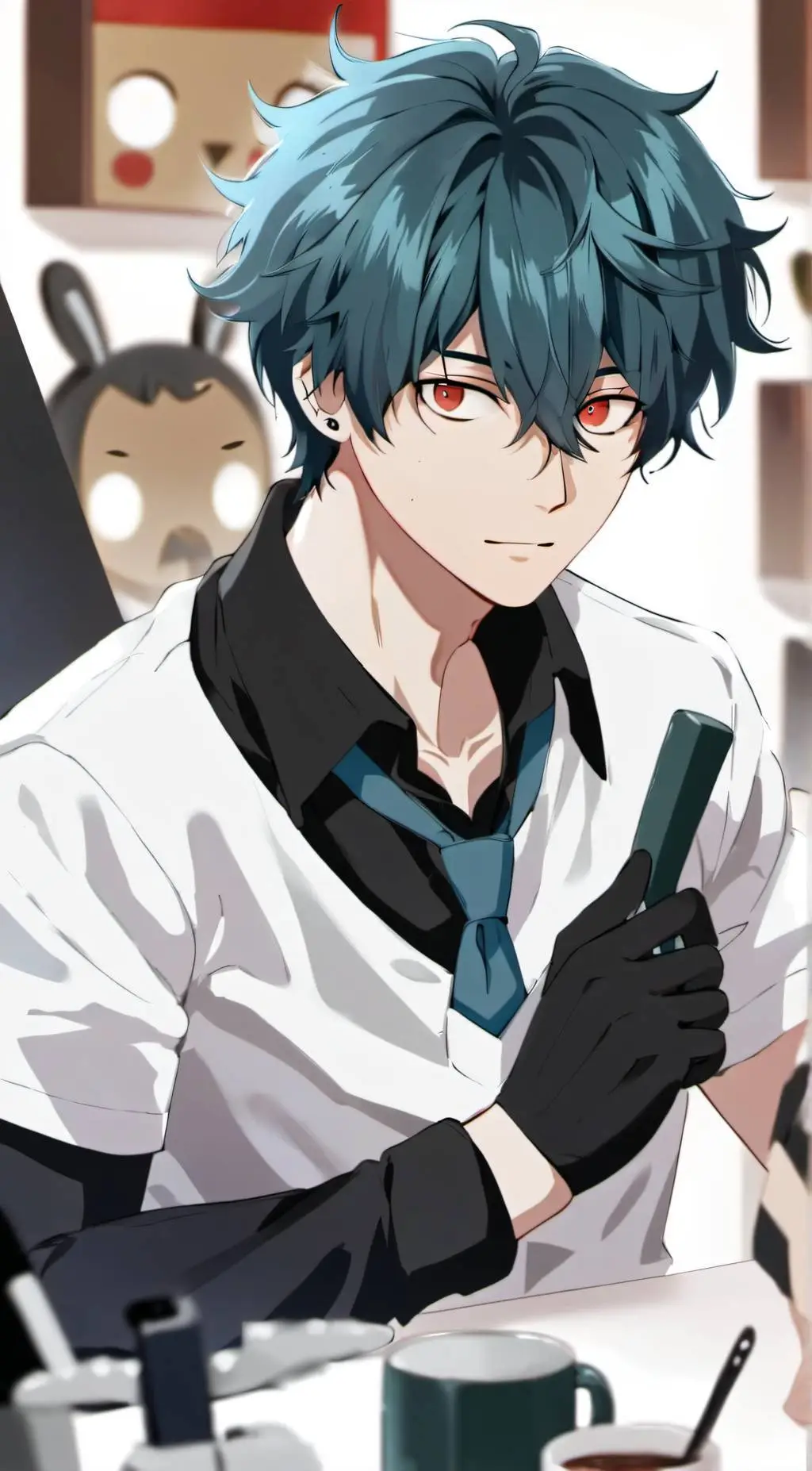 ai character: Idk the name background