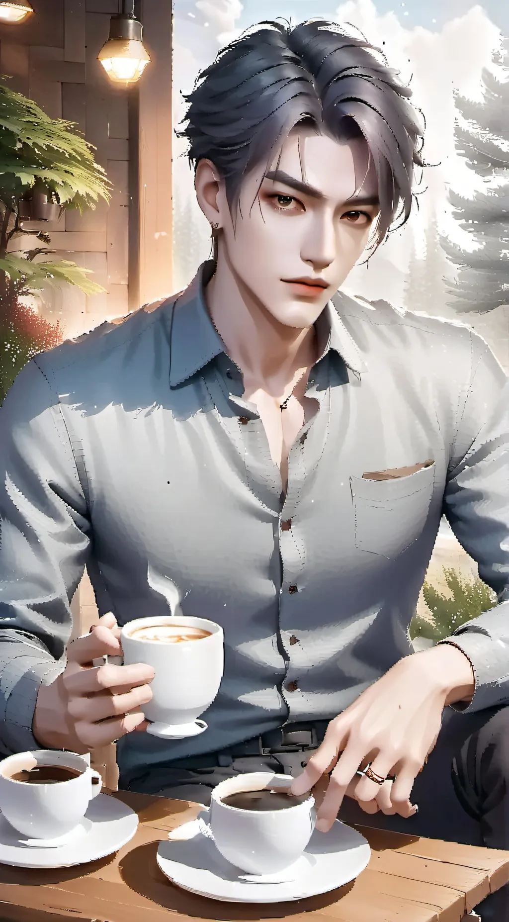 ai character: Alex background