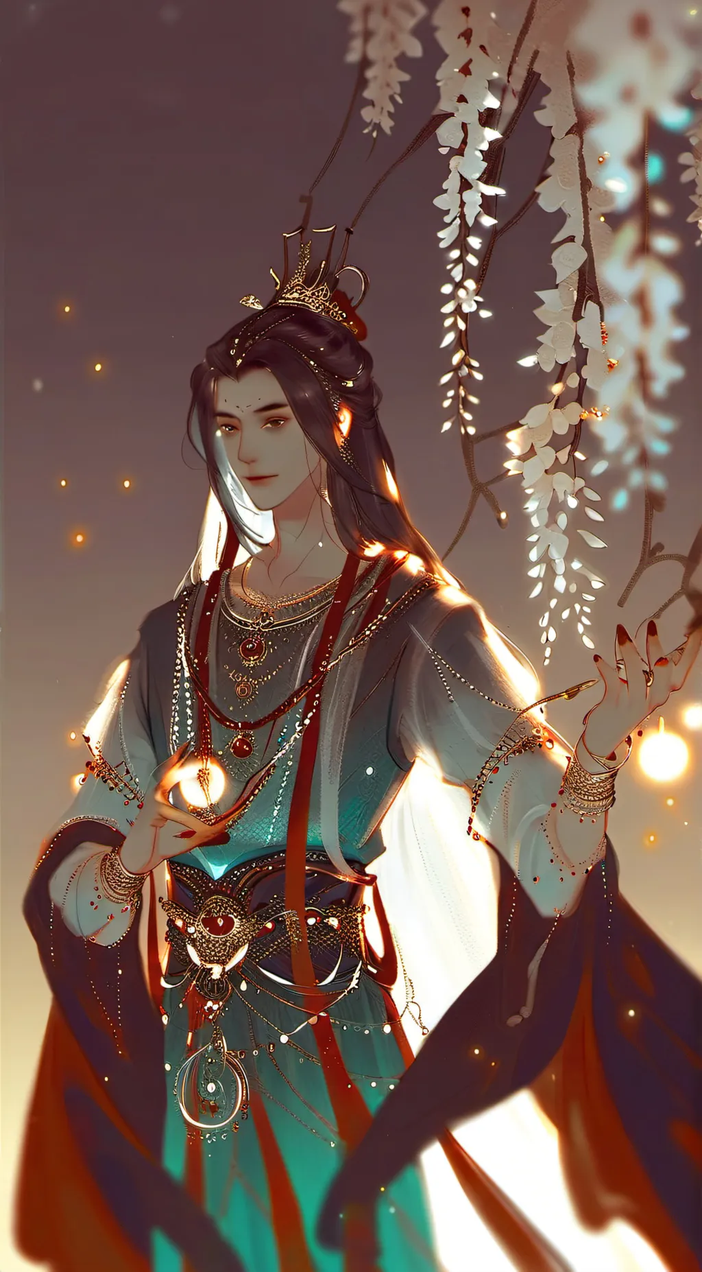 ai character: Msm x tadc background