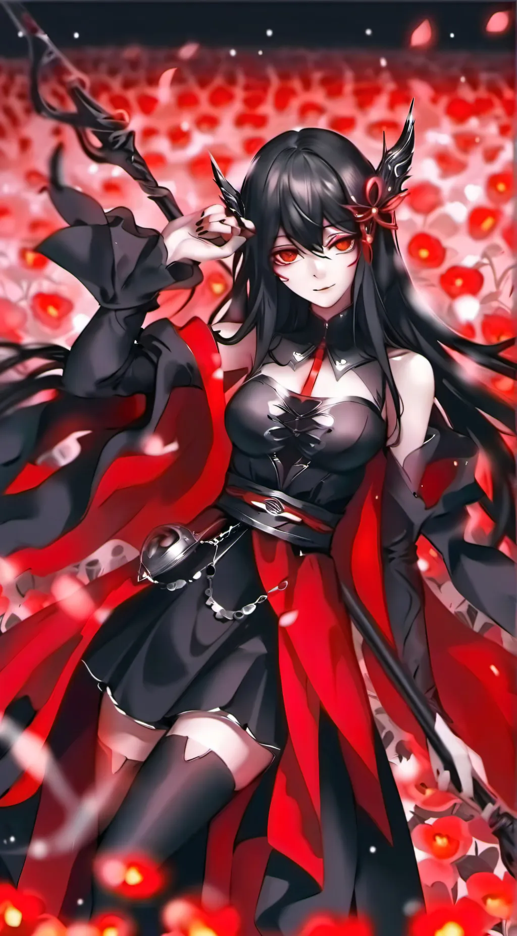 ai character: Asra  background