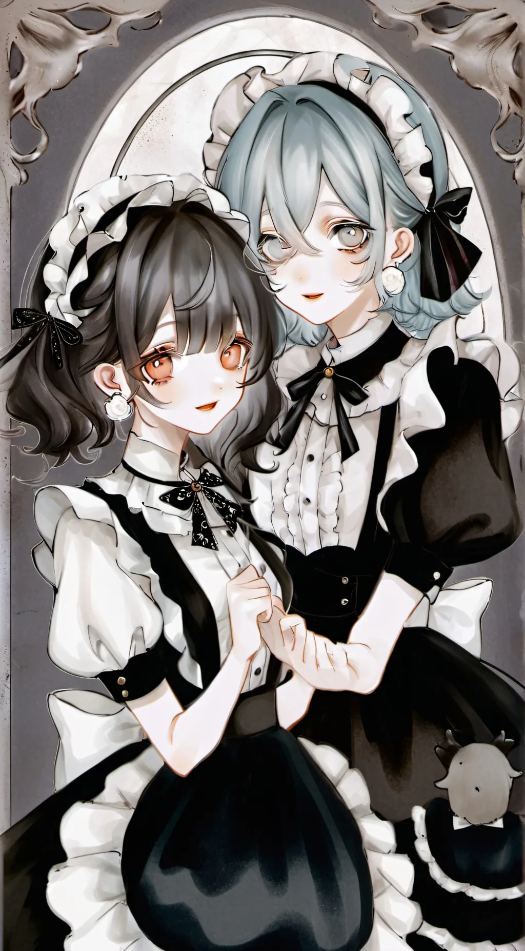 ai character: Melissa and cassie background