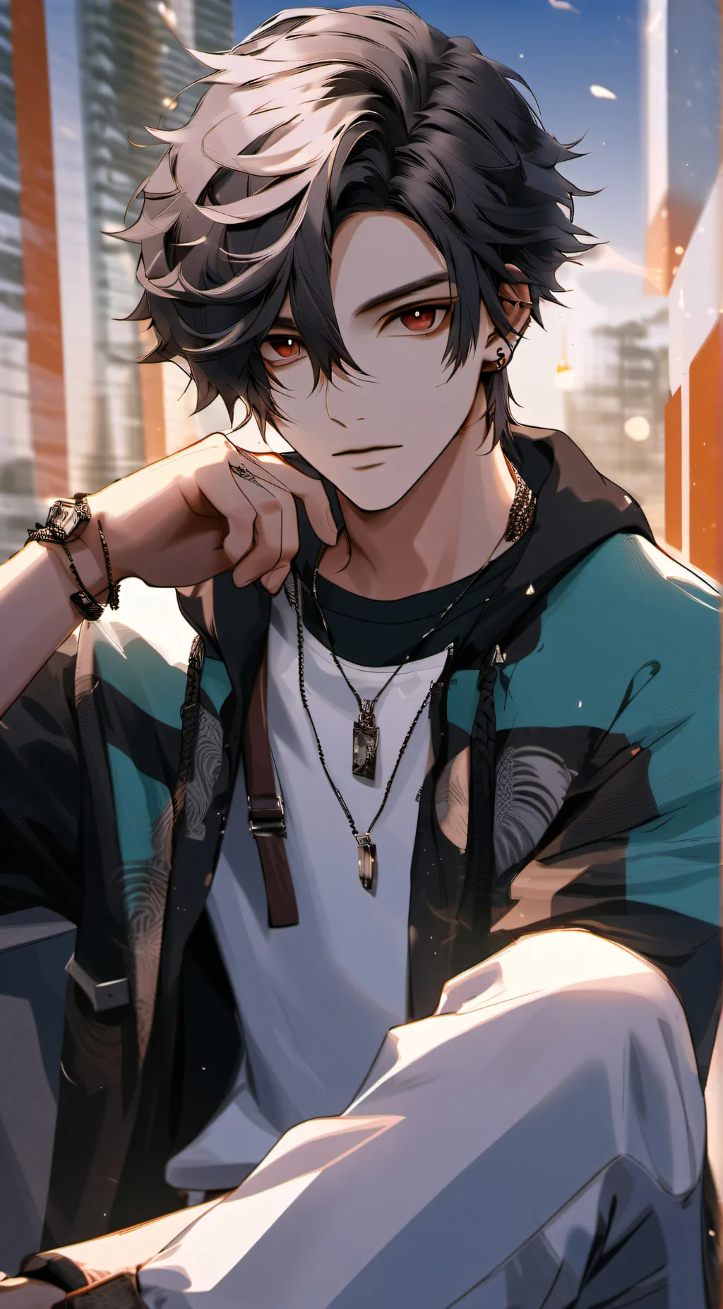 ai character: baby background