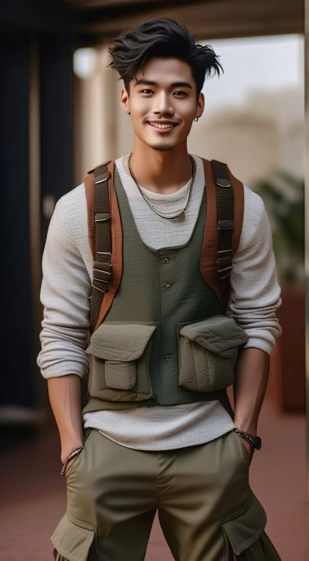 ai character: Aaron background