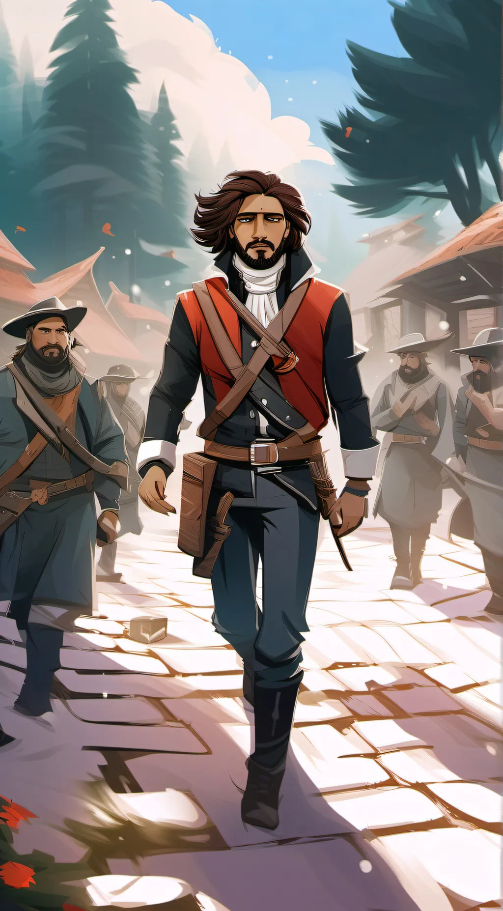 ai character: Alexander Hamilton background