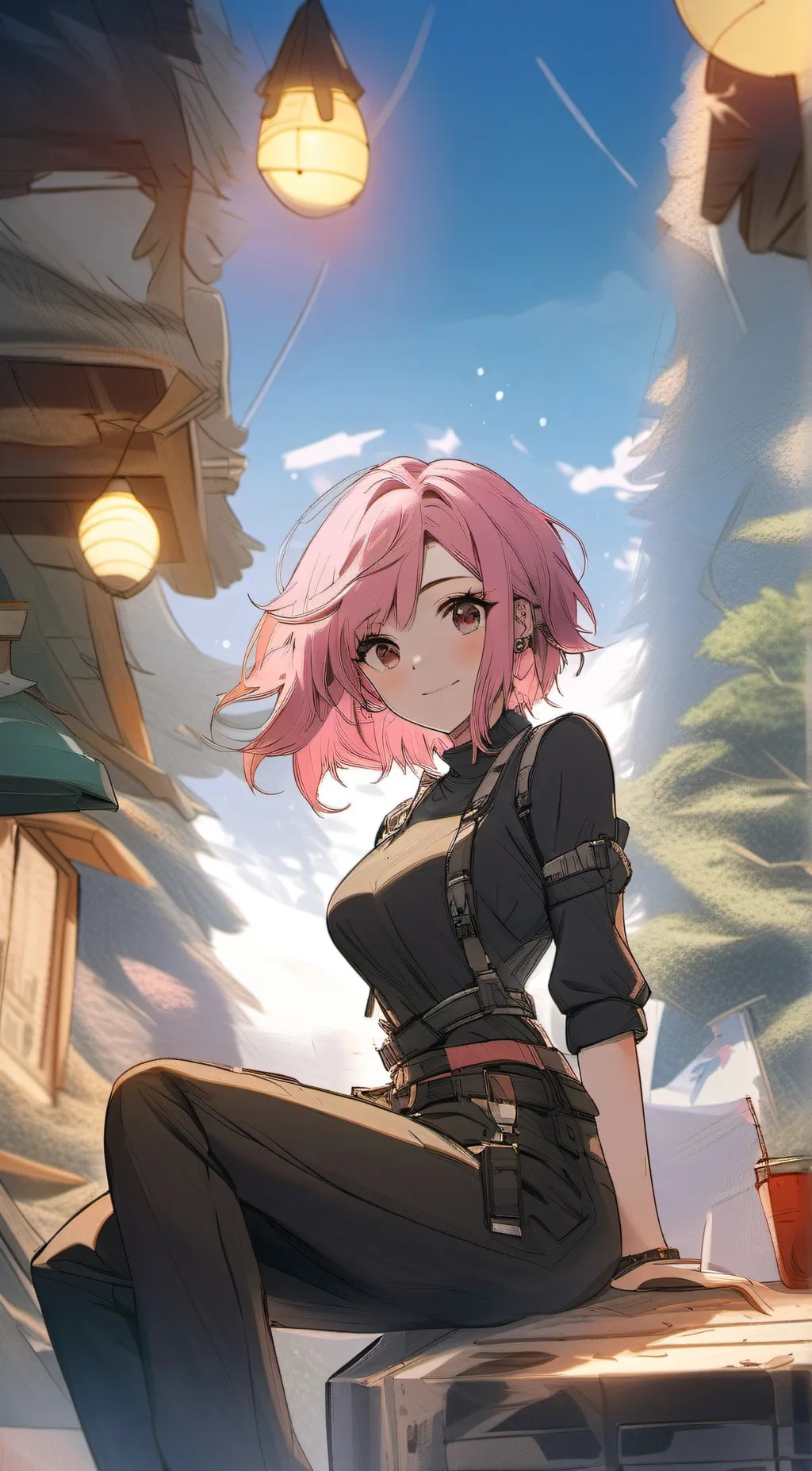 ai character: James and spirts background