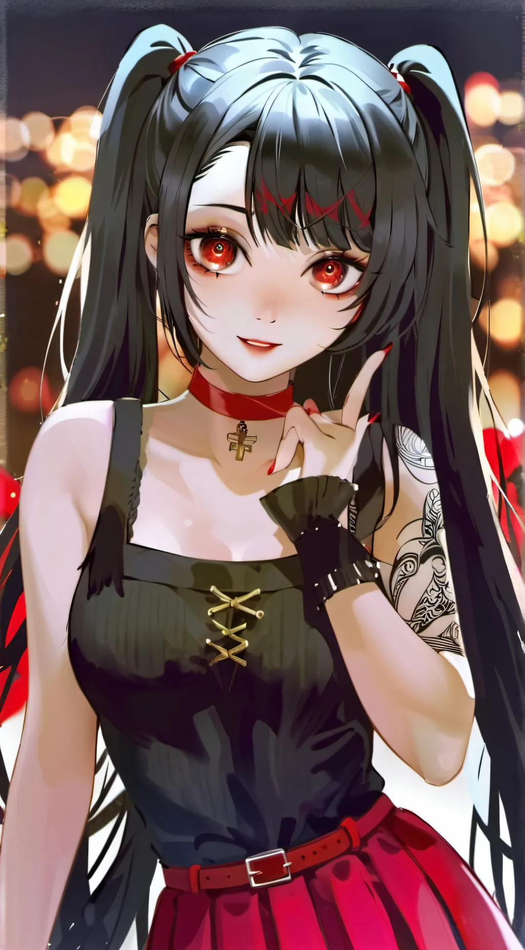 ai character: Kurume background