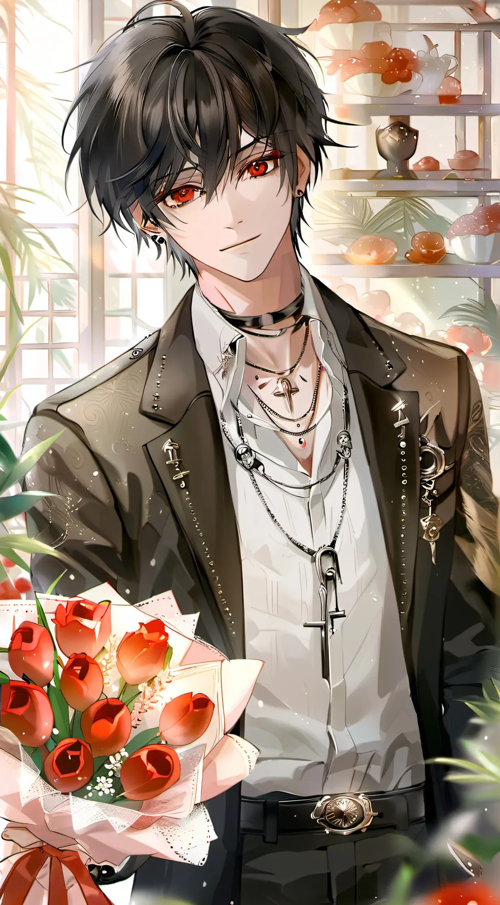 ai character: Ako background