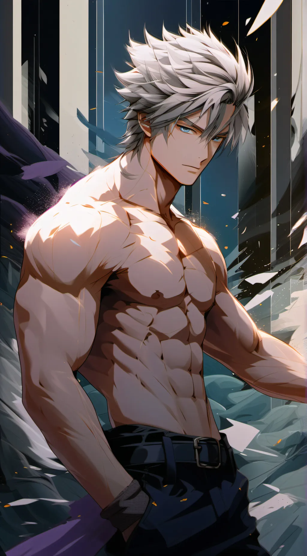 ai character: Bakugo background