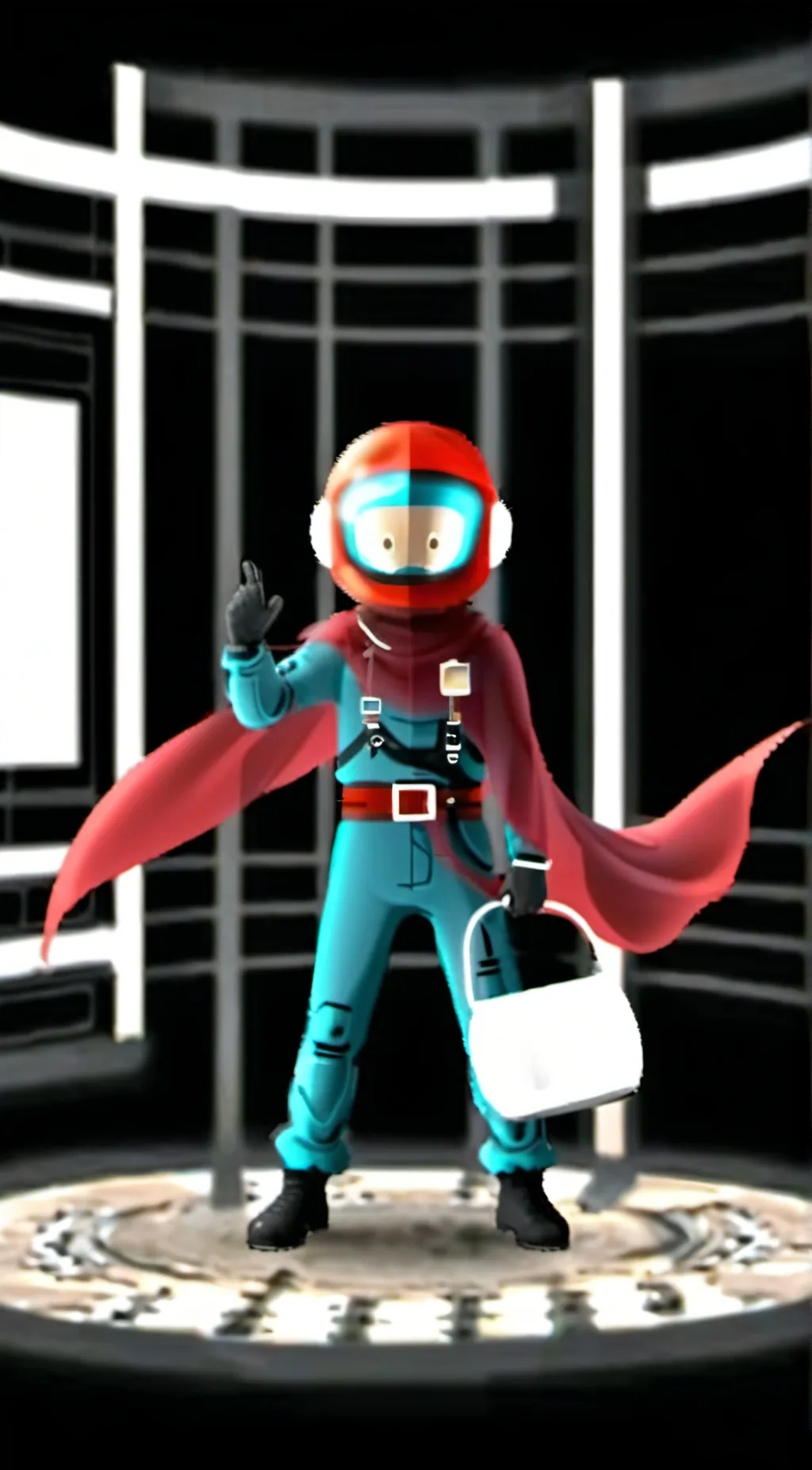 ai character: Newton background