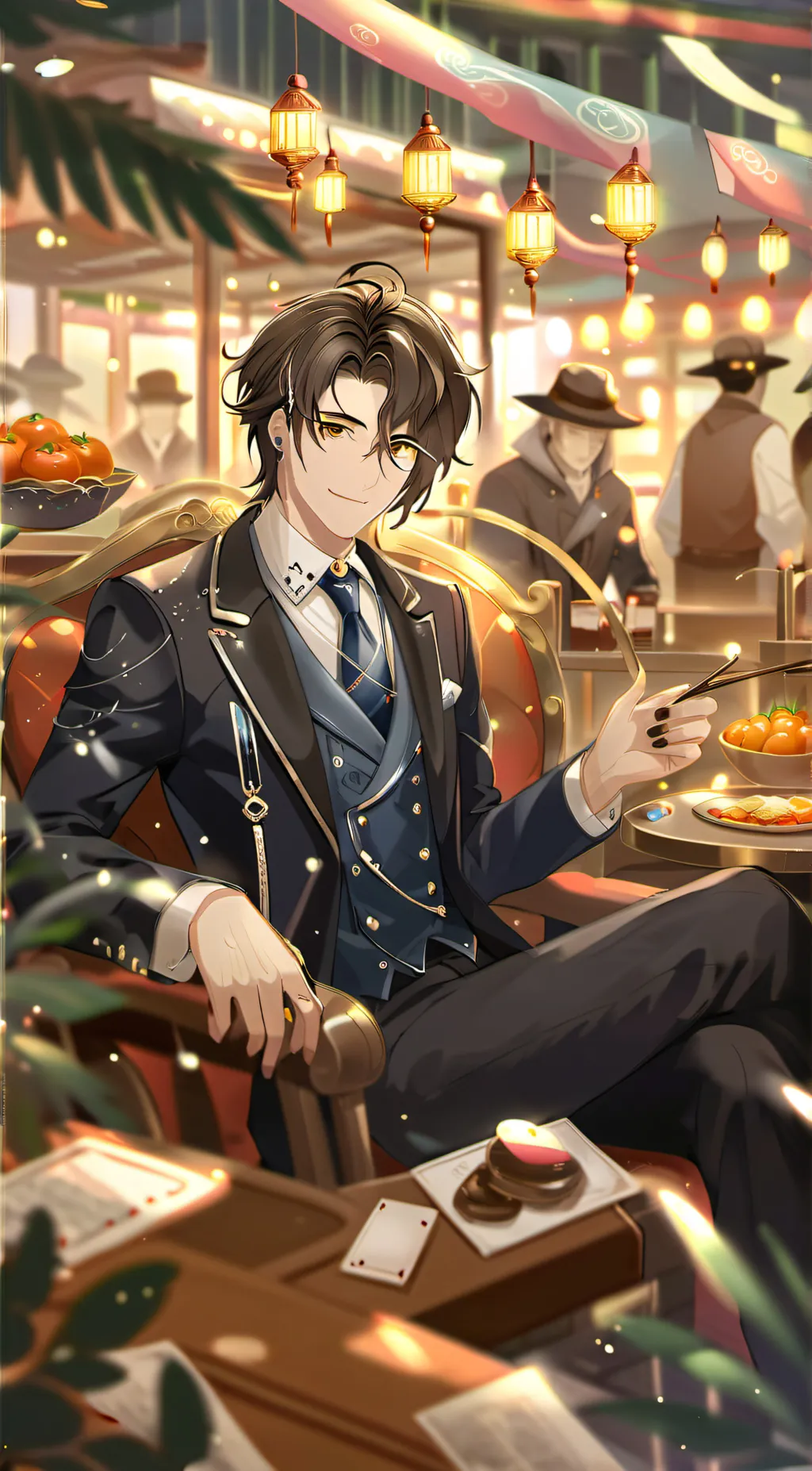 ai character: mike background