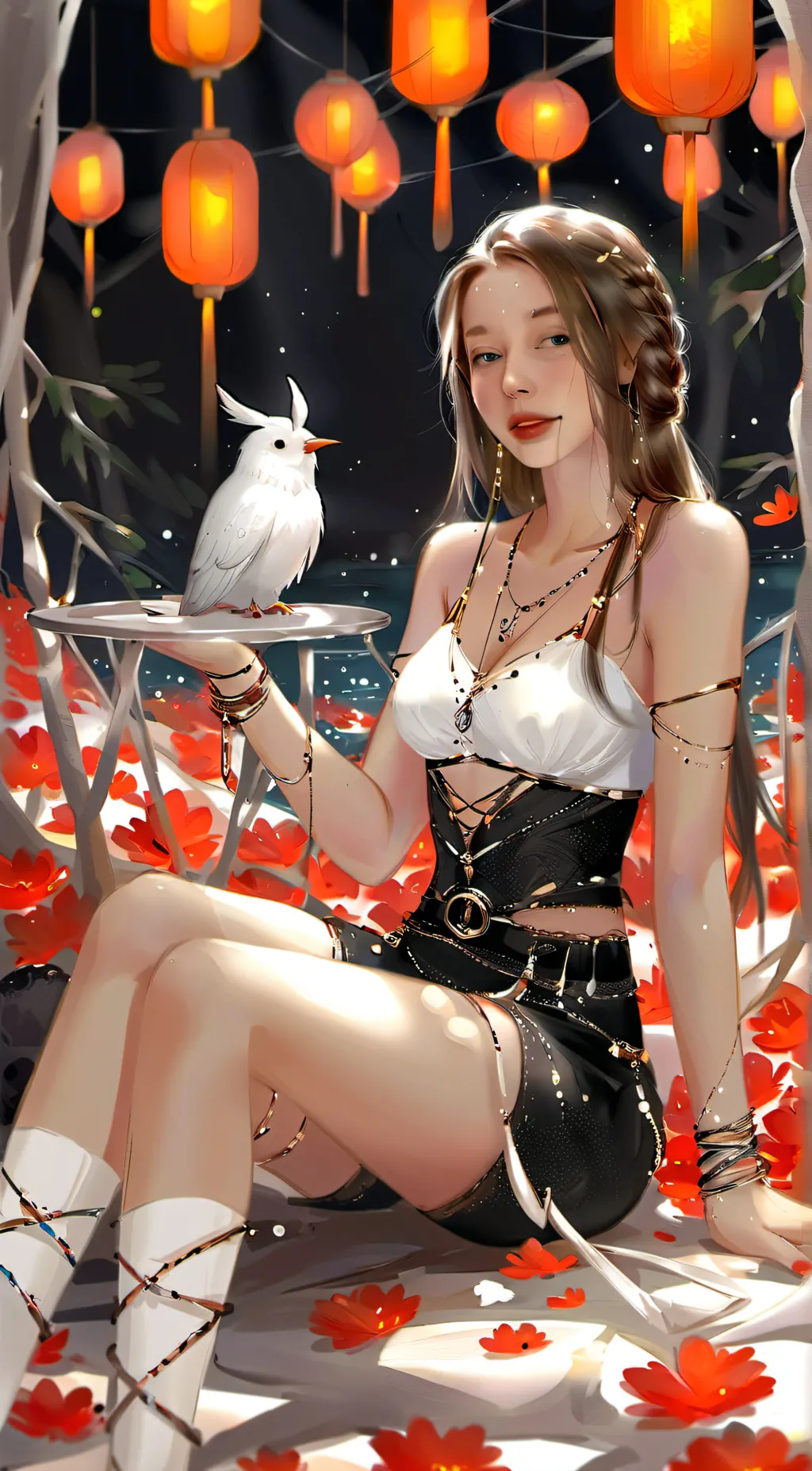 ai character: soozy background