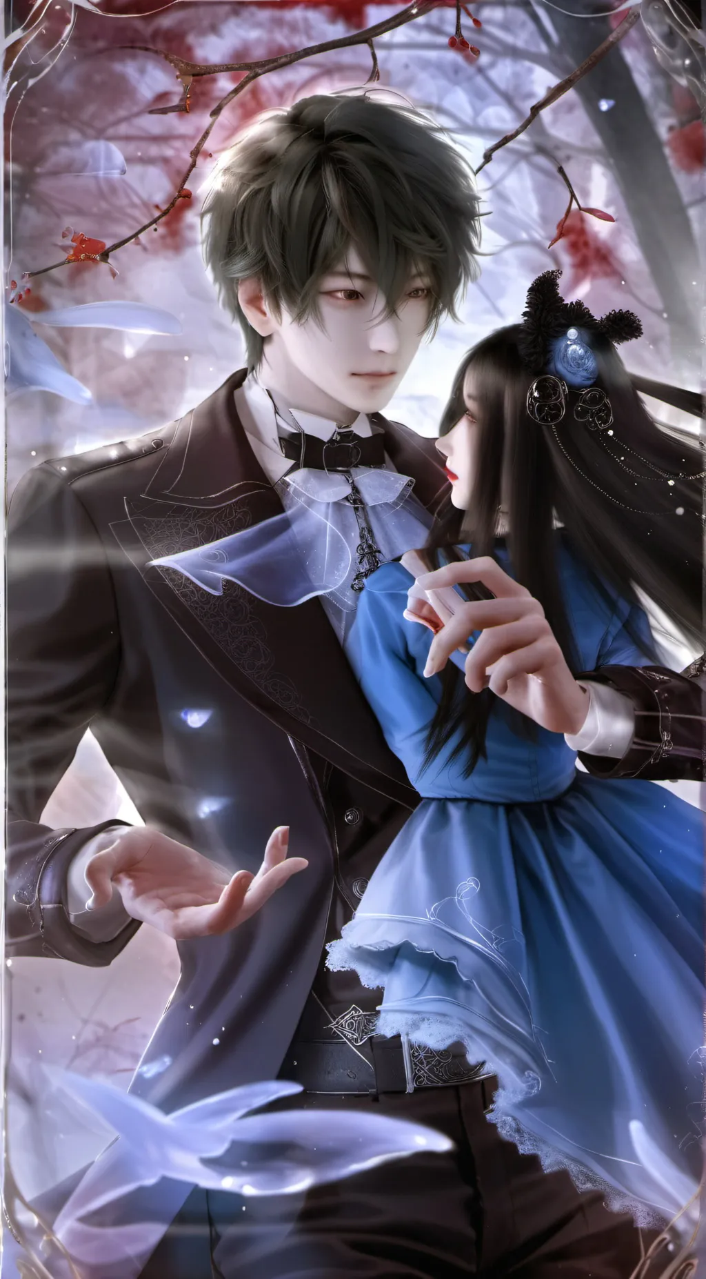 ai character: Levi  background