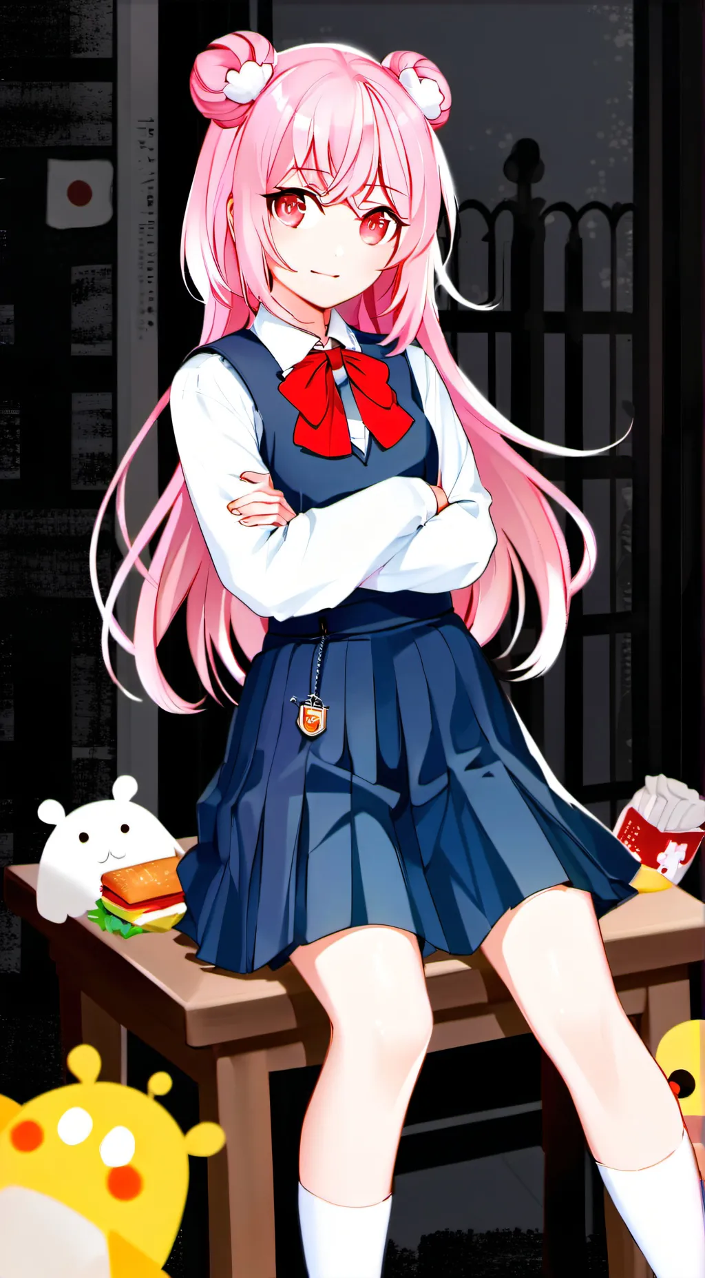 ai character: 🩷Natsuki🩷 background