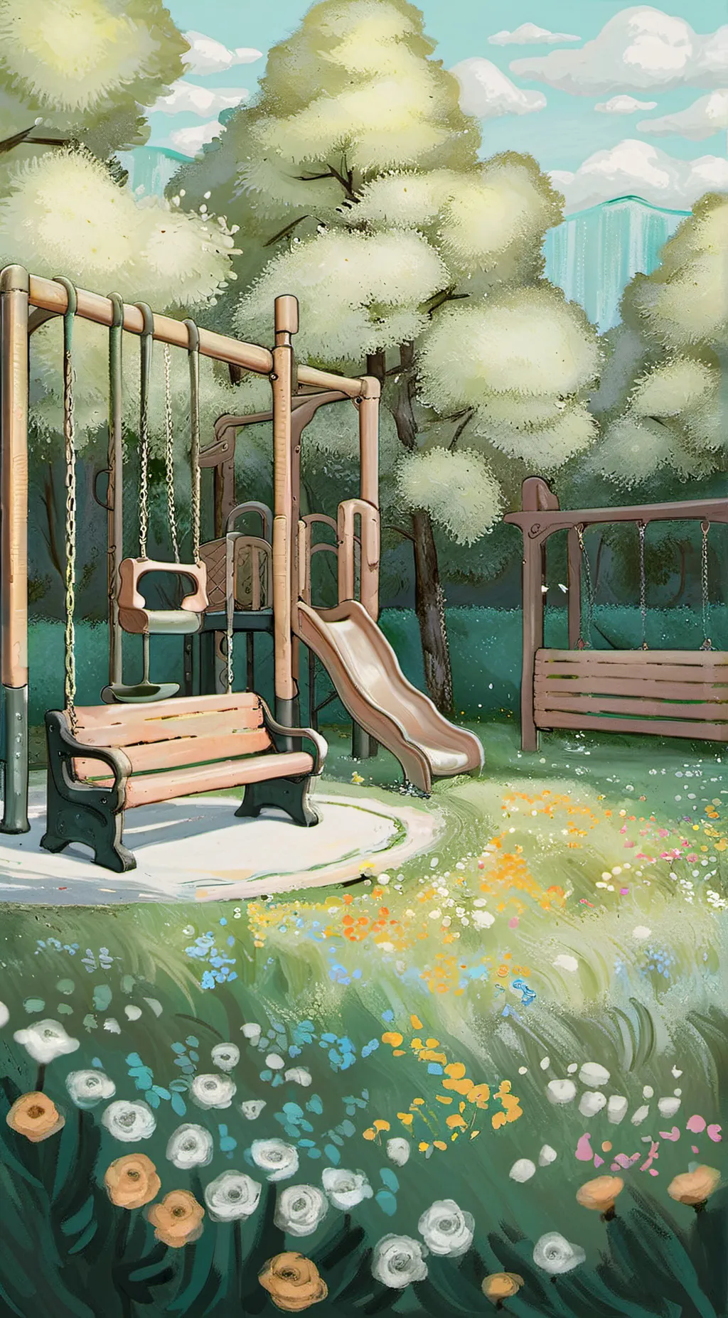 ai character: Bfb numbers🦅 background