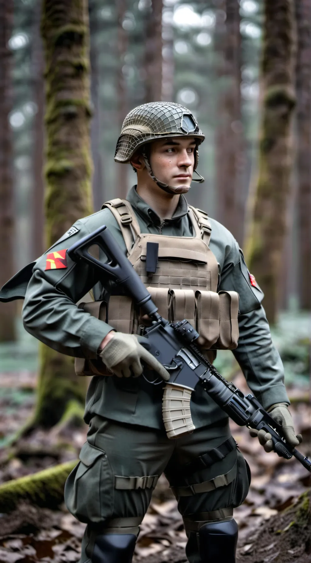 ai character: Günter Außwäll background