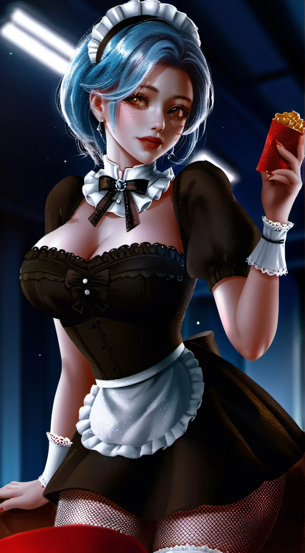 ai character: ANGELA  background