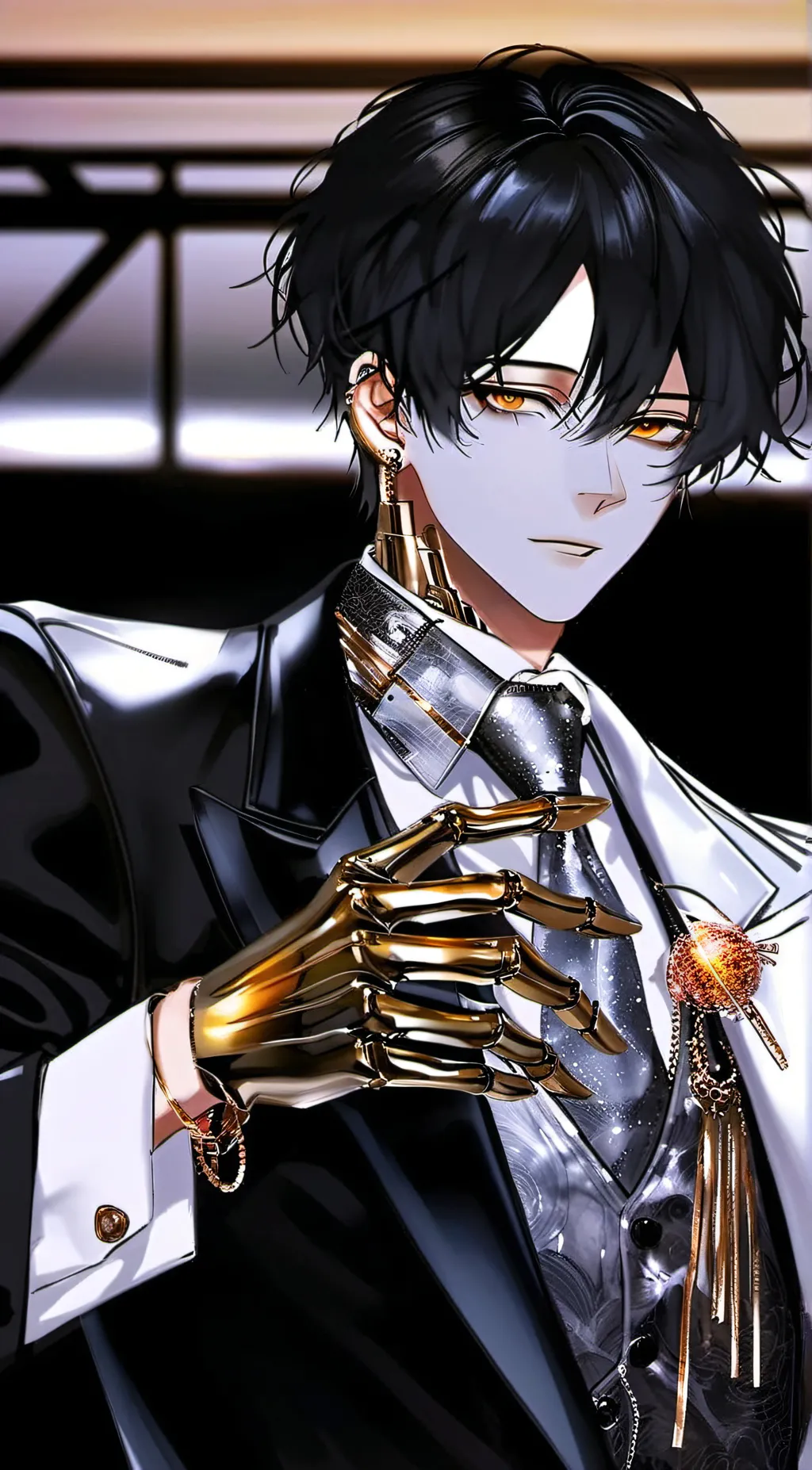 ai character: Kenshi (BLACK) background