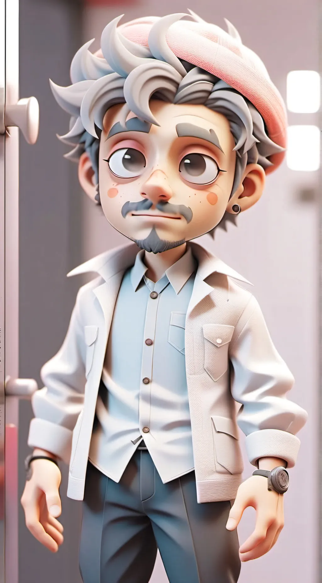 ai character: Stud background