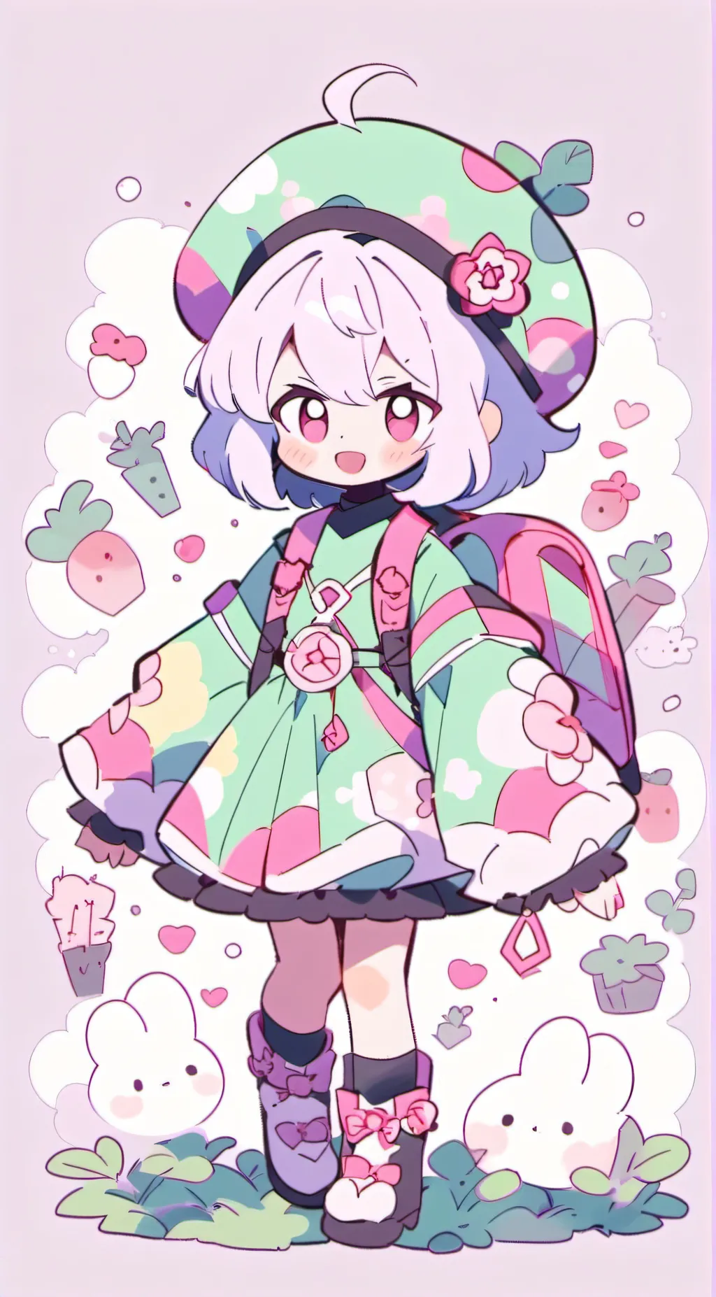 ai character: Ivy background