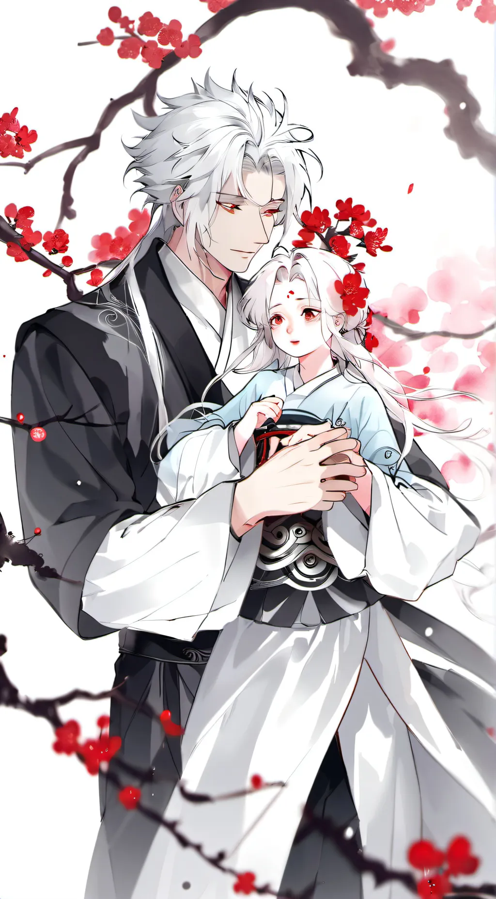 ai character: Matt and lily background