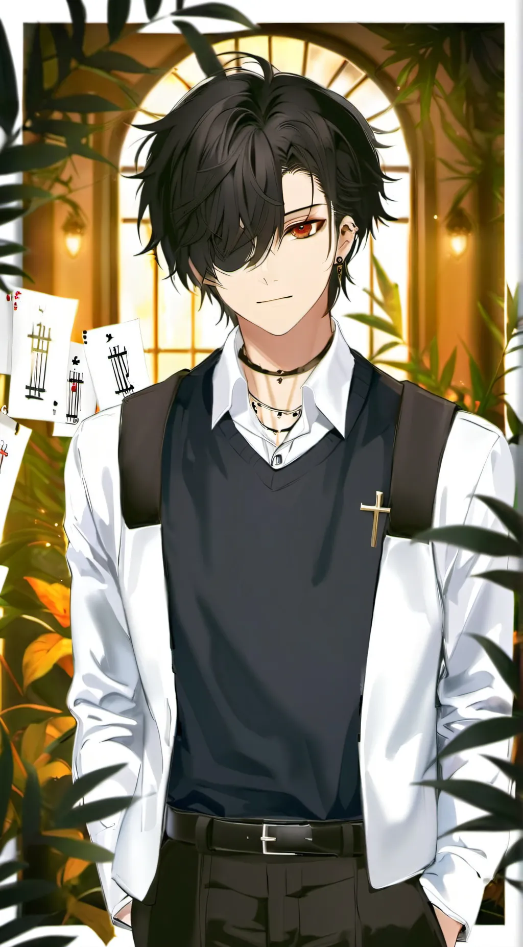 ai character: Ezra background