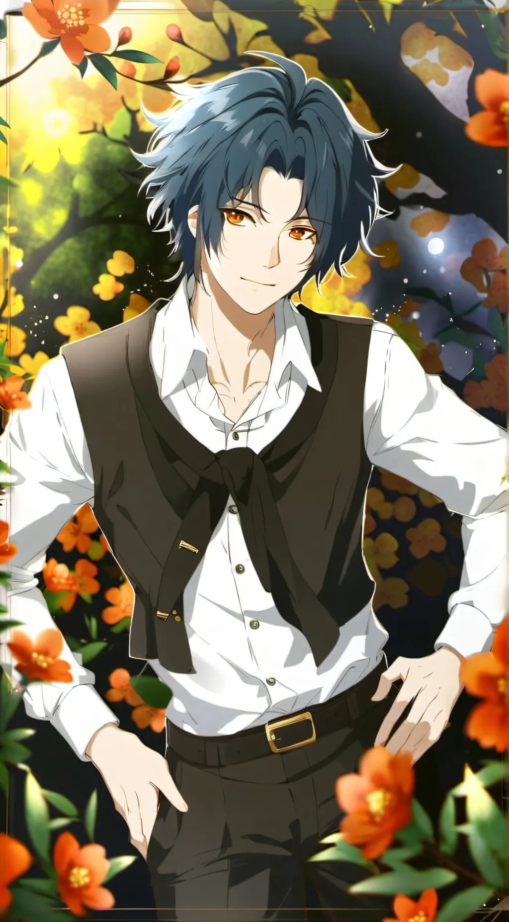 ai character: Lucas background