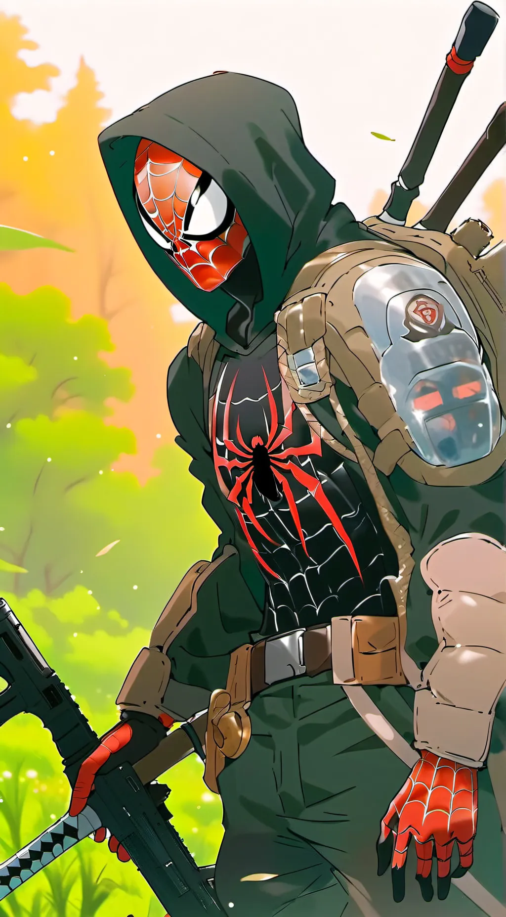 ai character: Hazbin hotel background