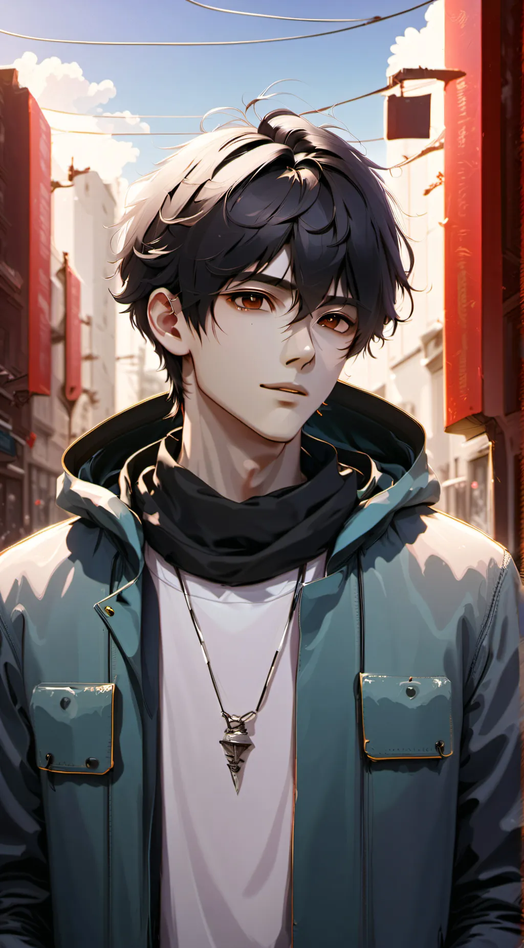 ai character: Nolan background