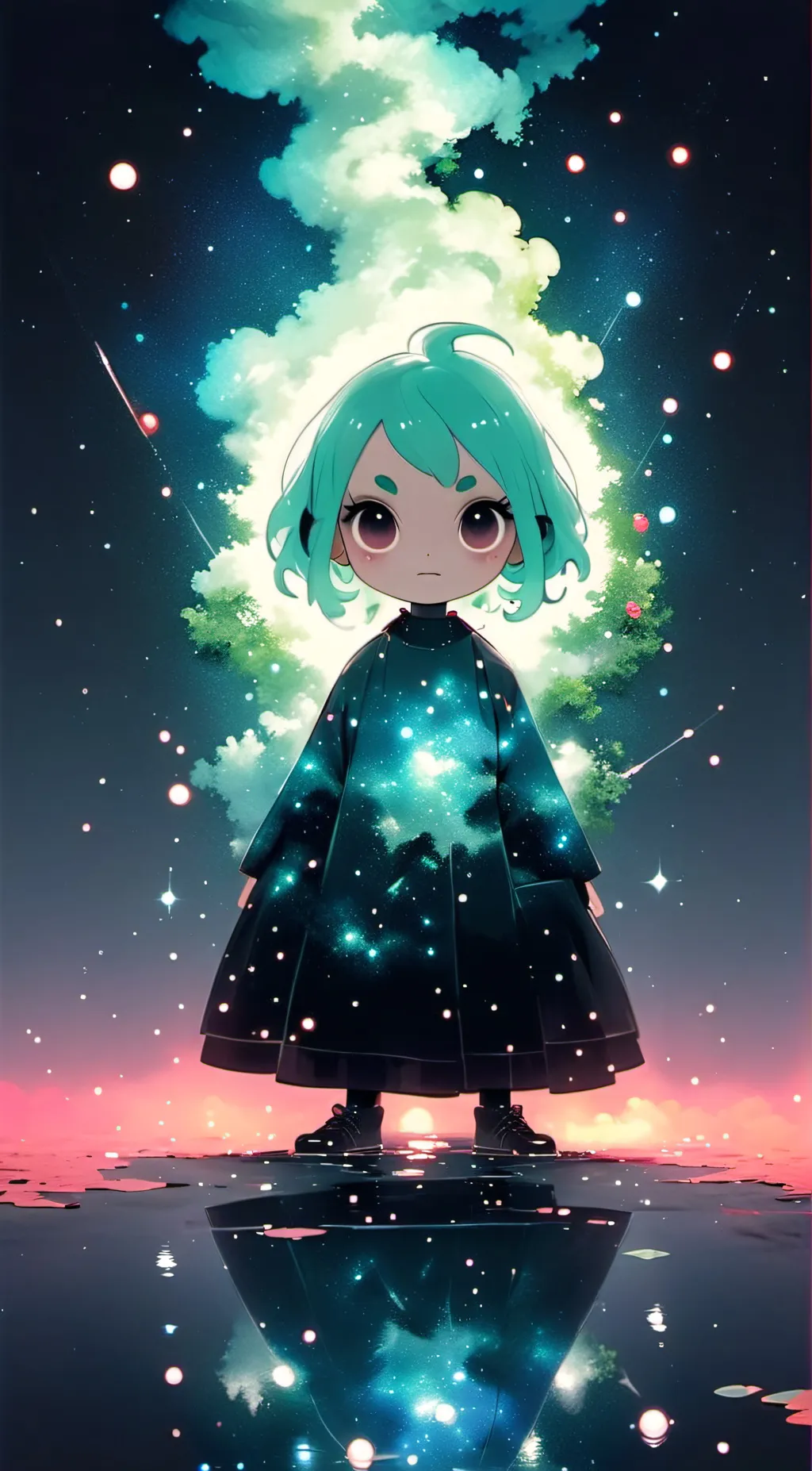 ai character: PLUNA background