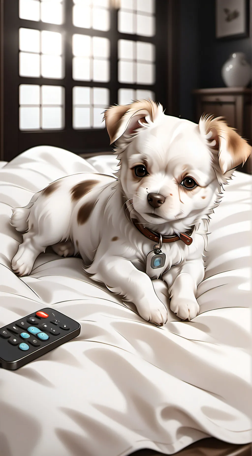 ai character: Mochi  background