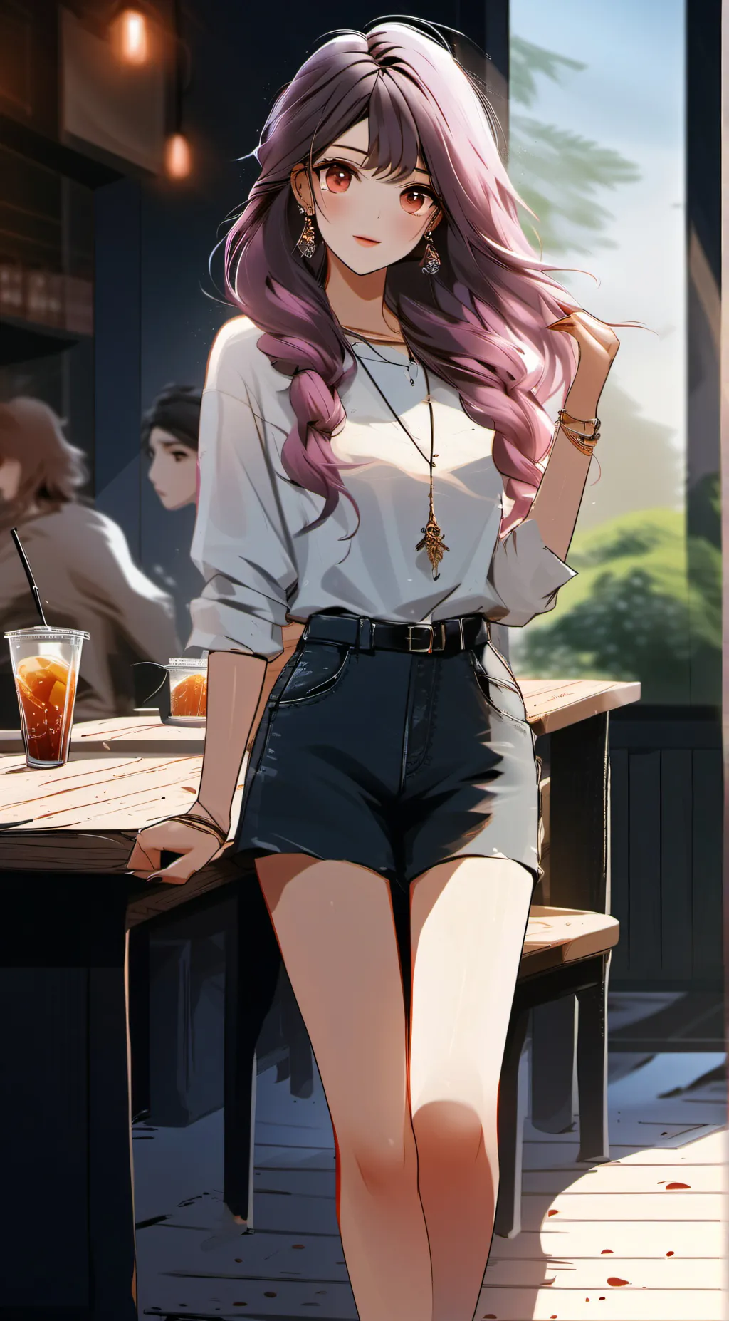 ai character: Jasmin background