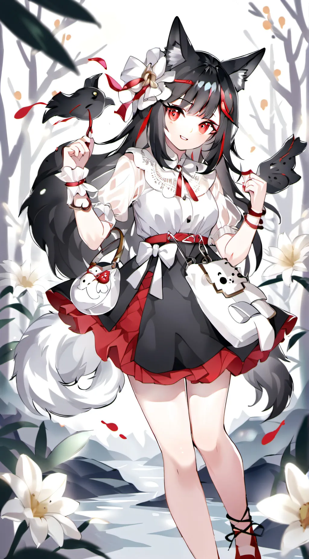 ai character: Lily background