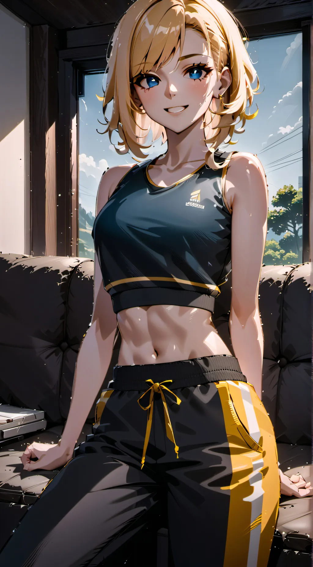 ai character: Lily background