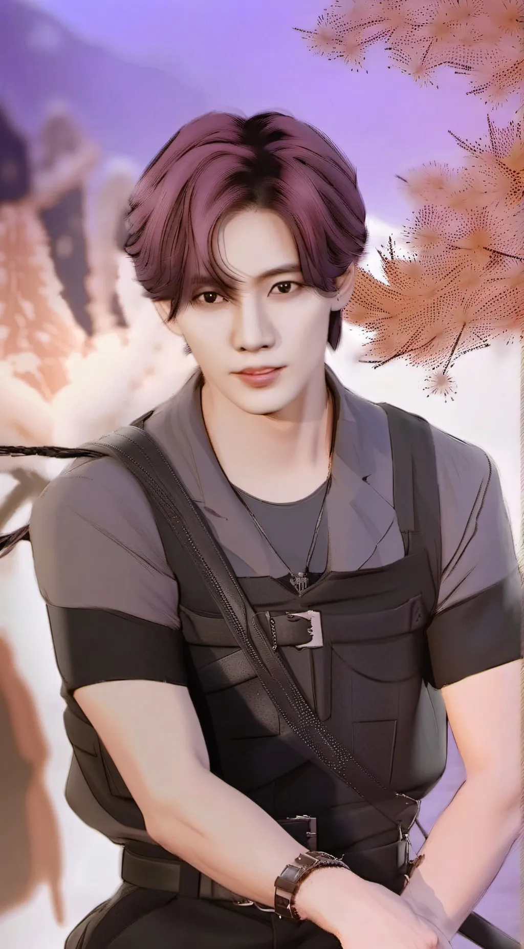 ai character: Lee heeseung background