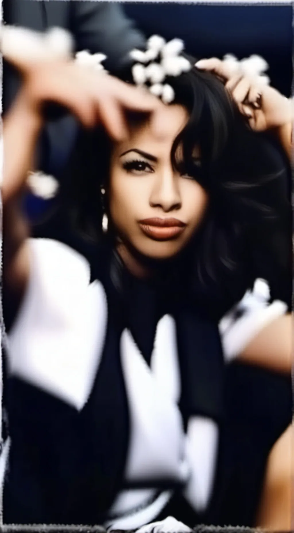 ai character: heaven background