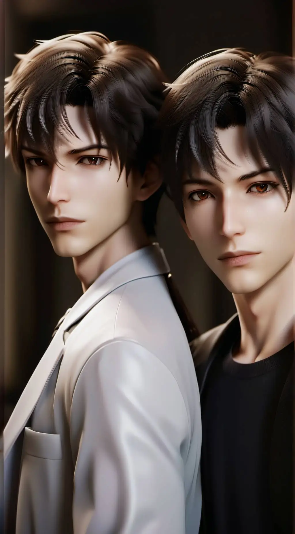 ai character: Anita and Diane  background