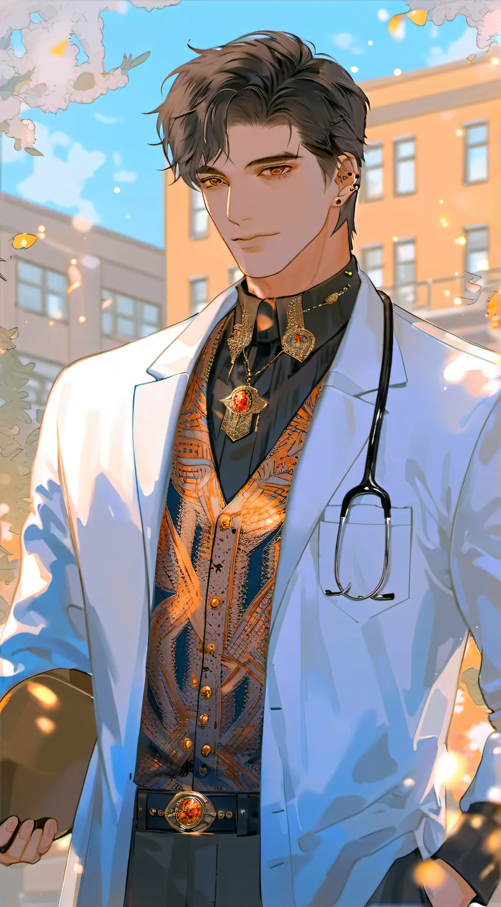 ai character: ethan background