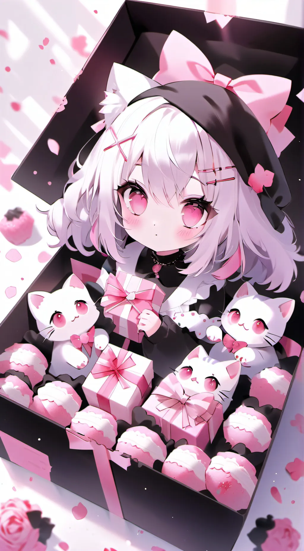 ai character: KITTY background