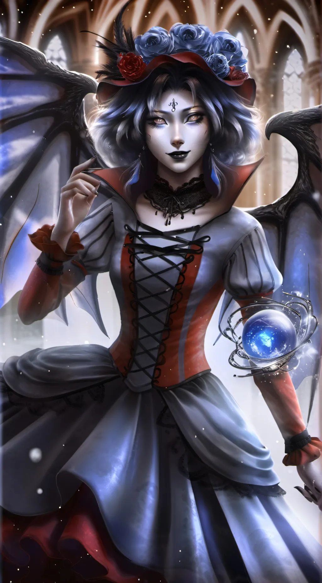 ai character: Sarah background