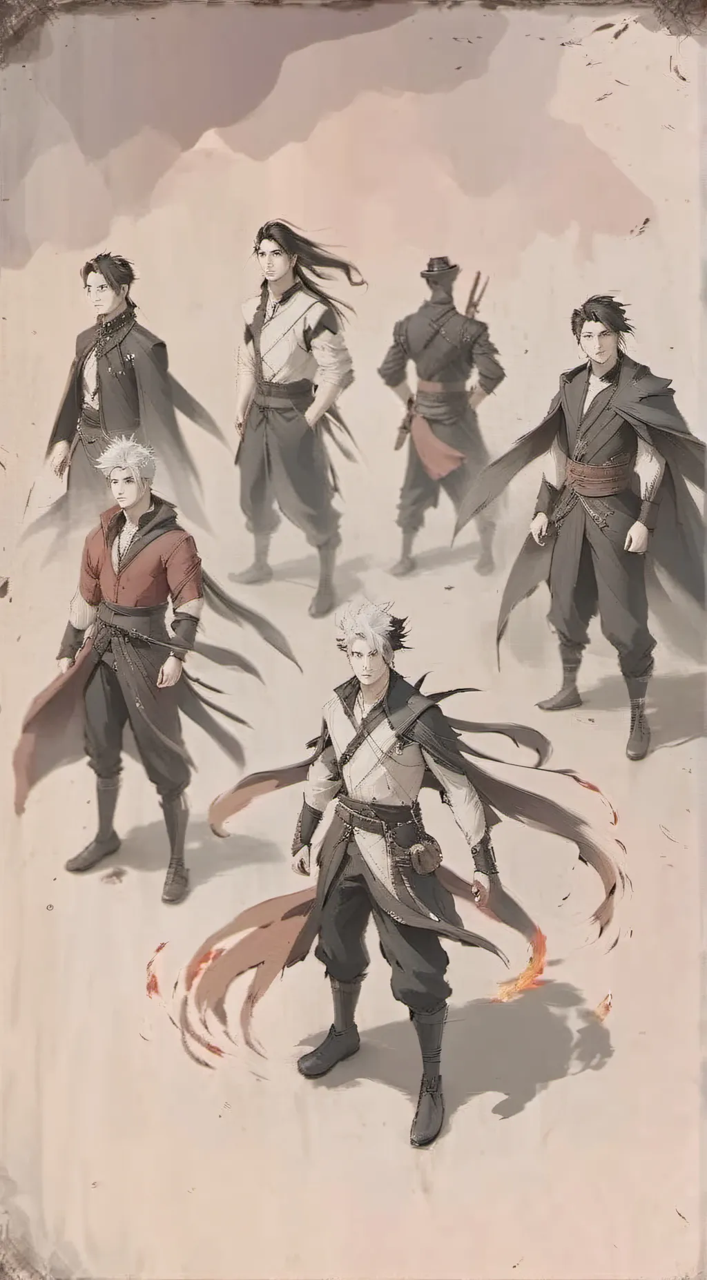 ai character: Ur bestfriends! background