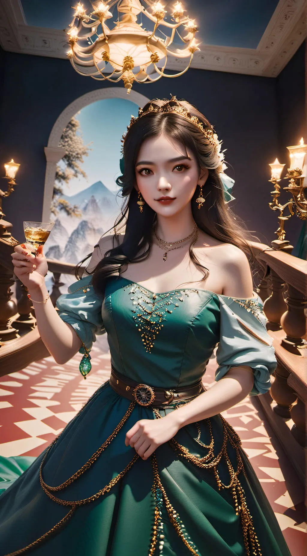 ai character: Emilia background