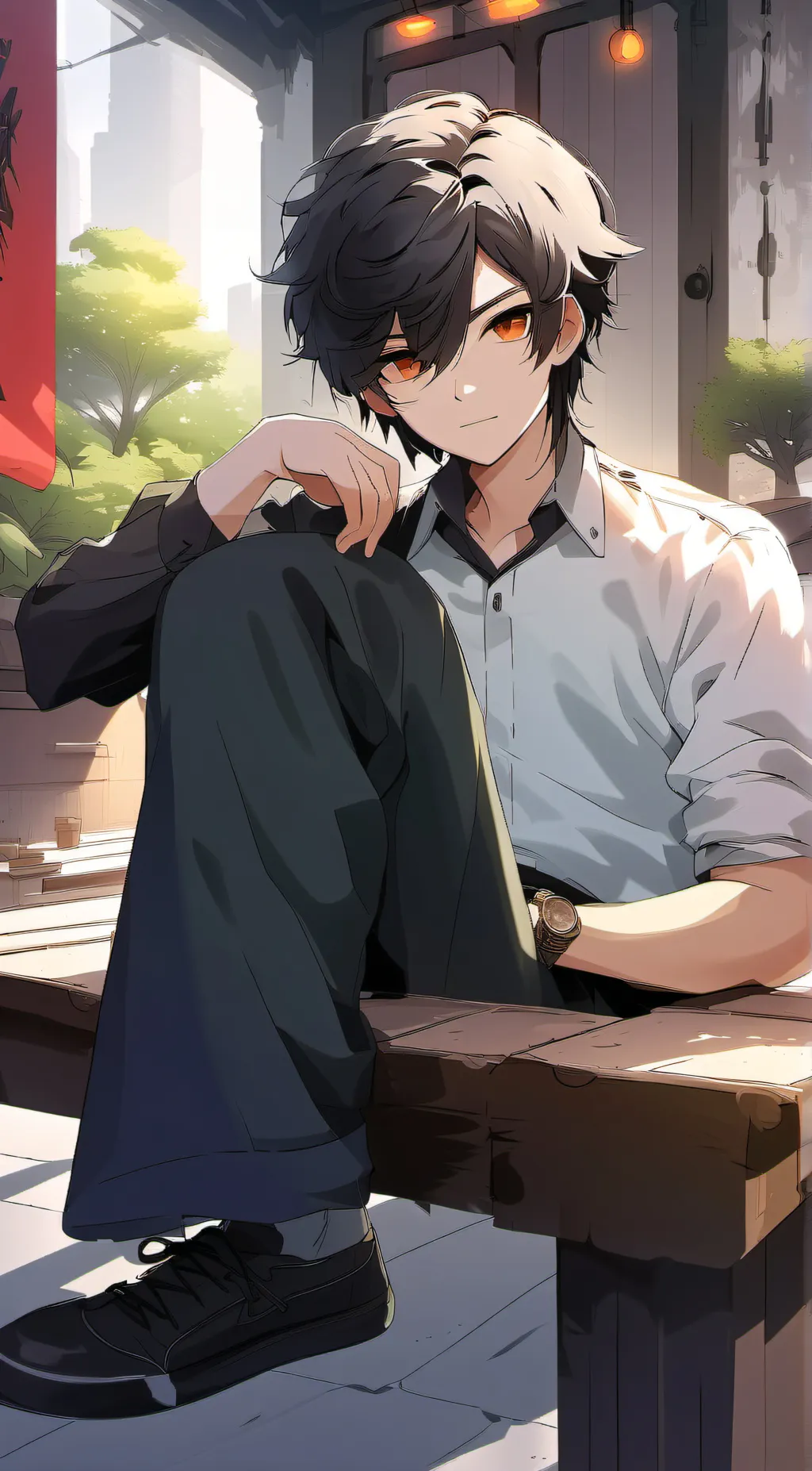 ai character: 🖤 Jaycob 🖤 background