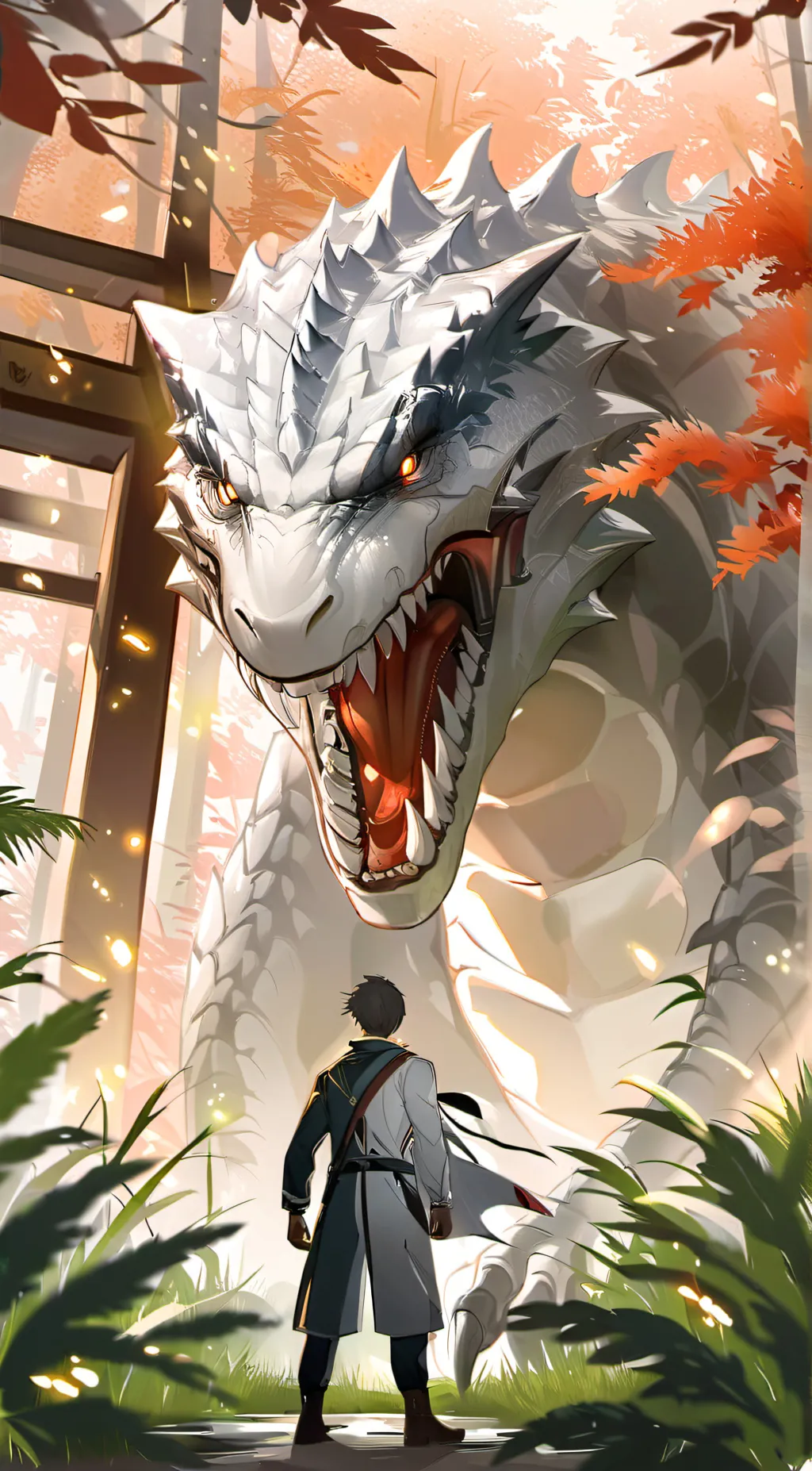 Talkie AI - Chat with Tiny jurassic Park