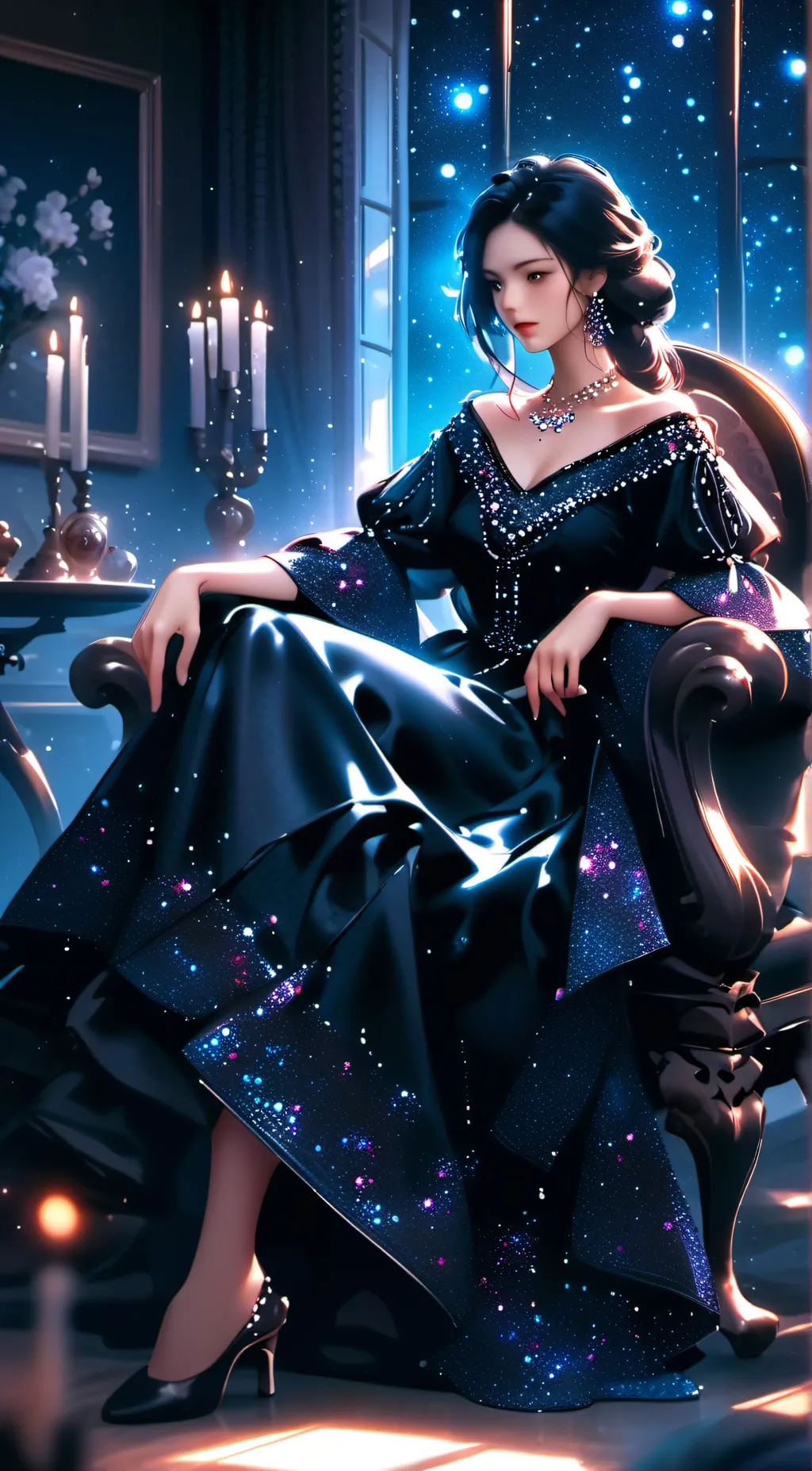 ai character: Sophia background