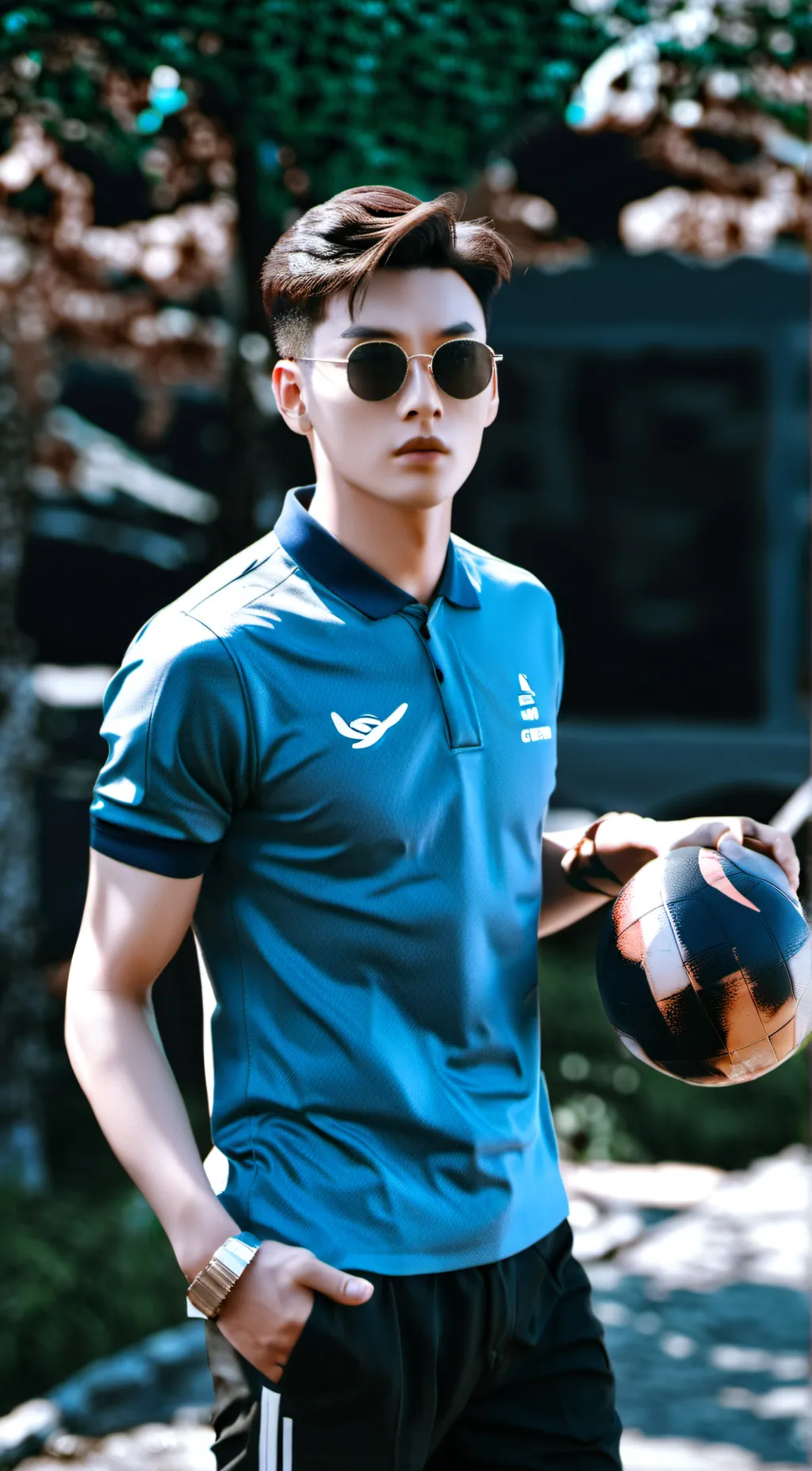 ai character: Male Karen background