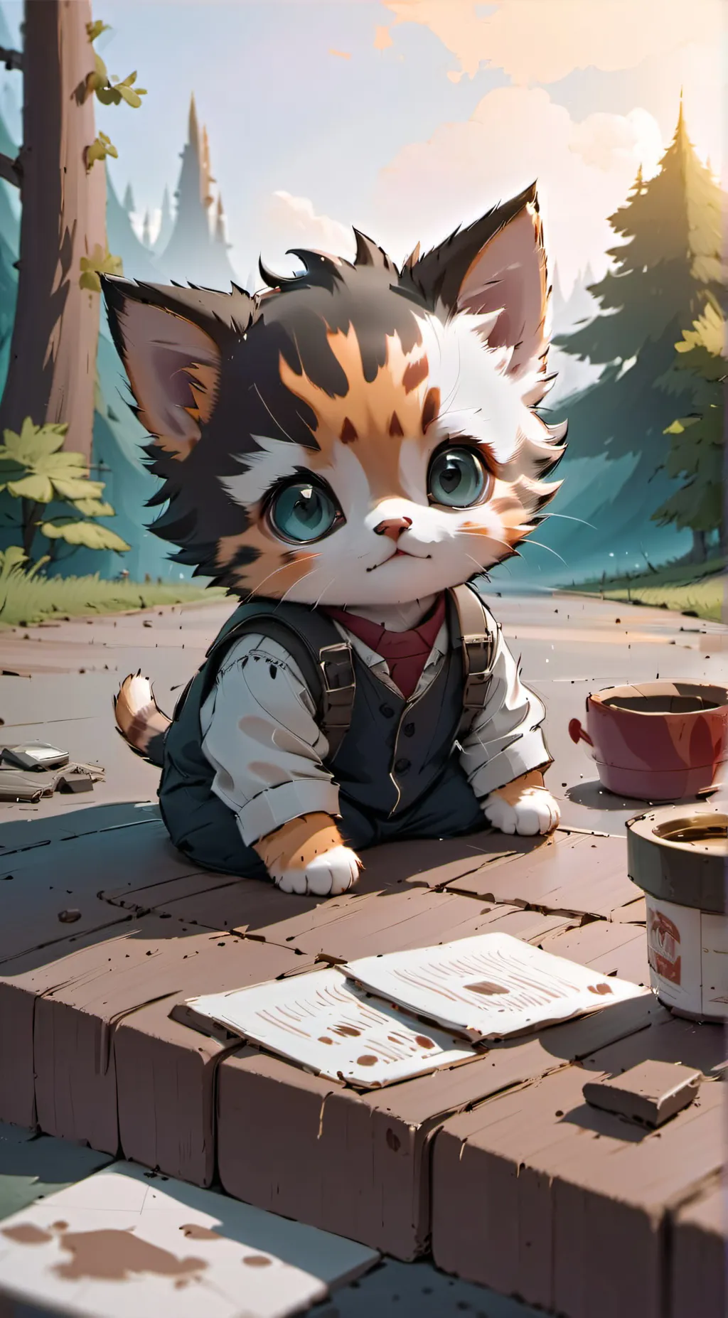 Talkie AI - Chat with Baby kitten 