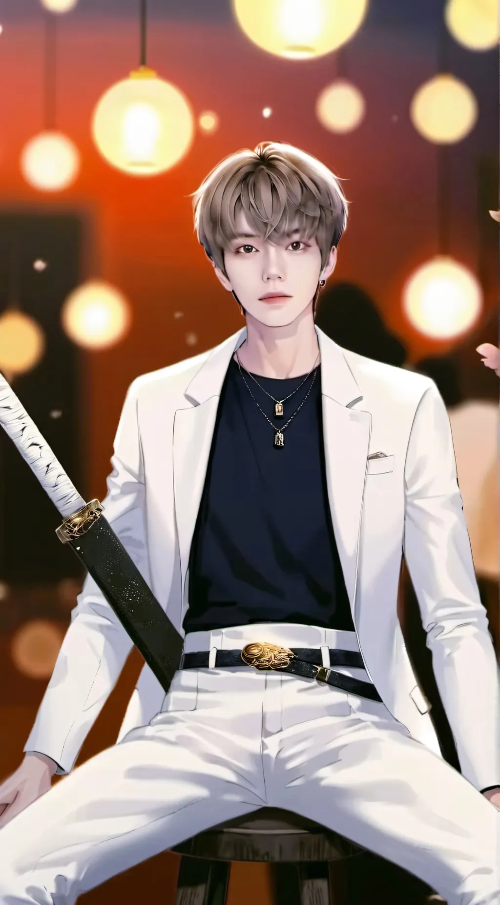 ai character: Ricky background