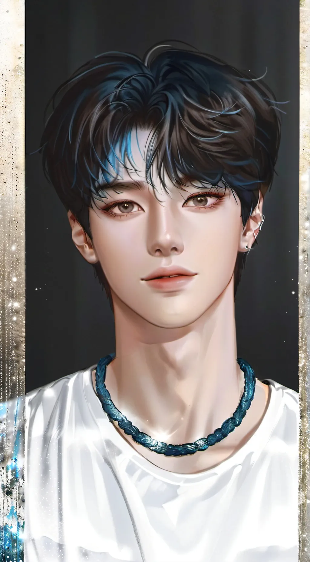 ai character: Bang Chan  background