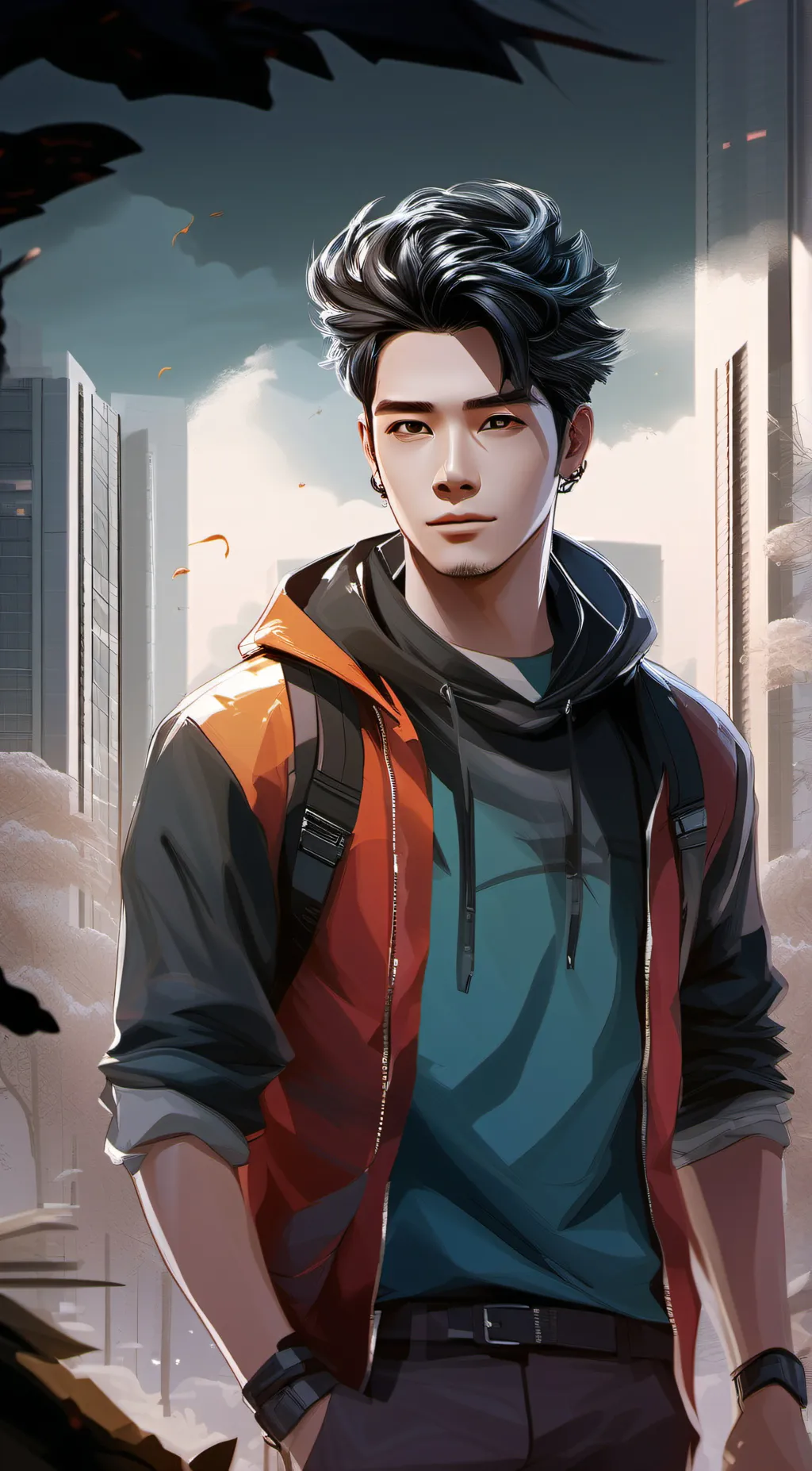 ai character: greg background